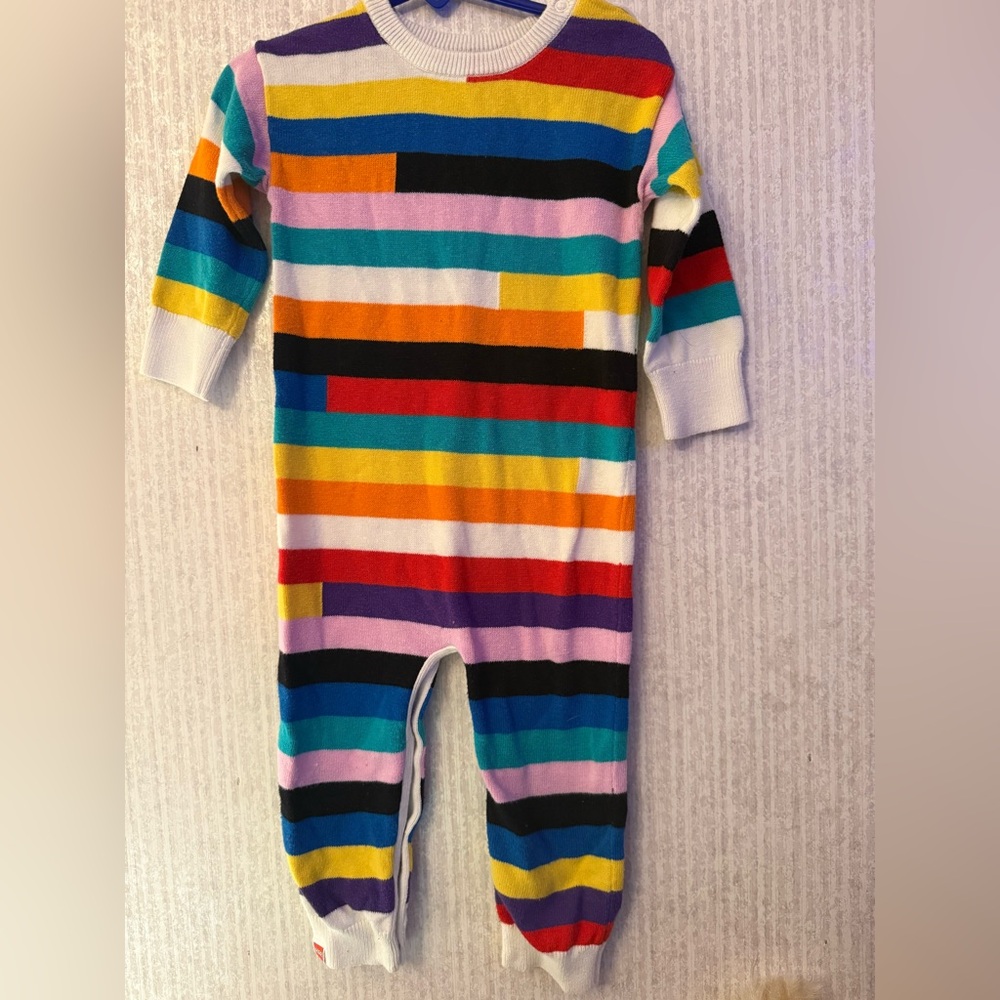 LEGO Colorful Striped Baby Sweater